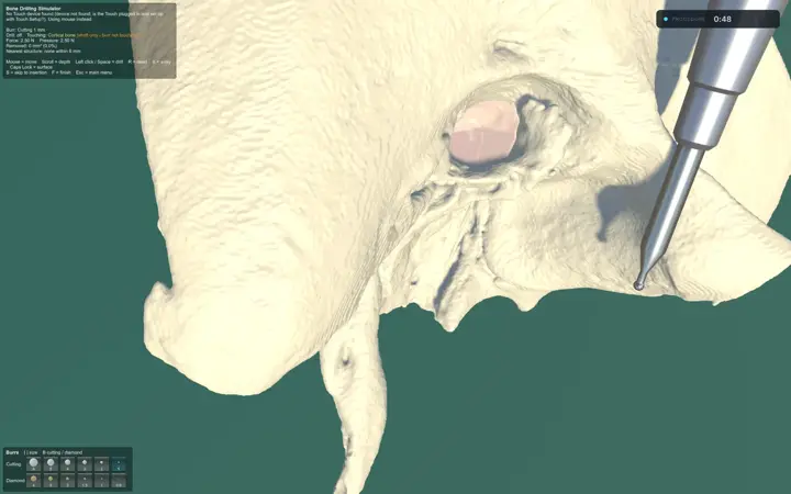 Drilling Drill · Temporal Bone Surgery Simulator · submitted image 4